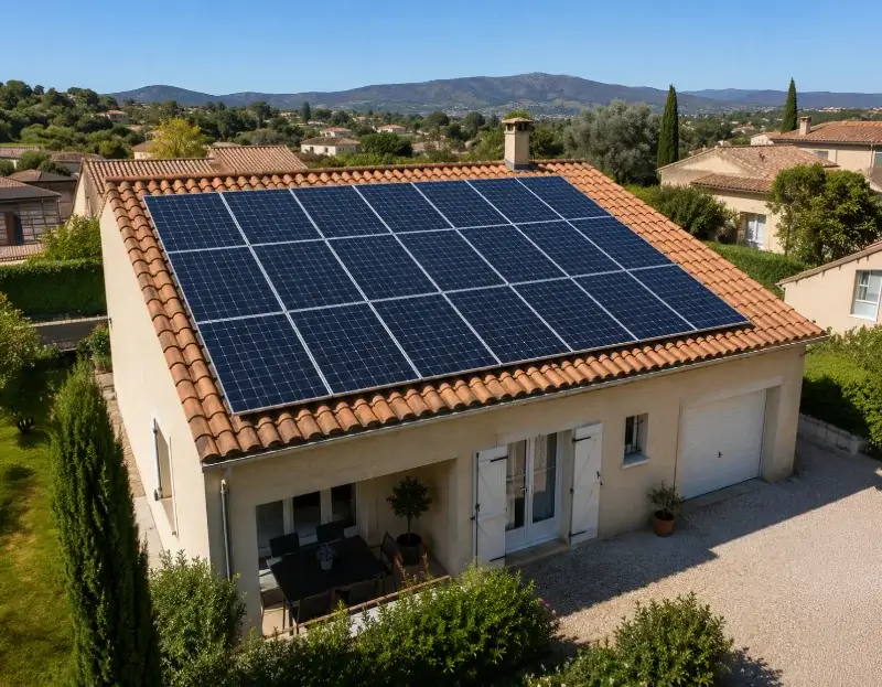 Prime à l'autoconsommation panneaux solaires Pieusse — aide financière de l'État